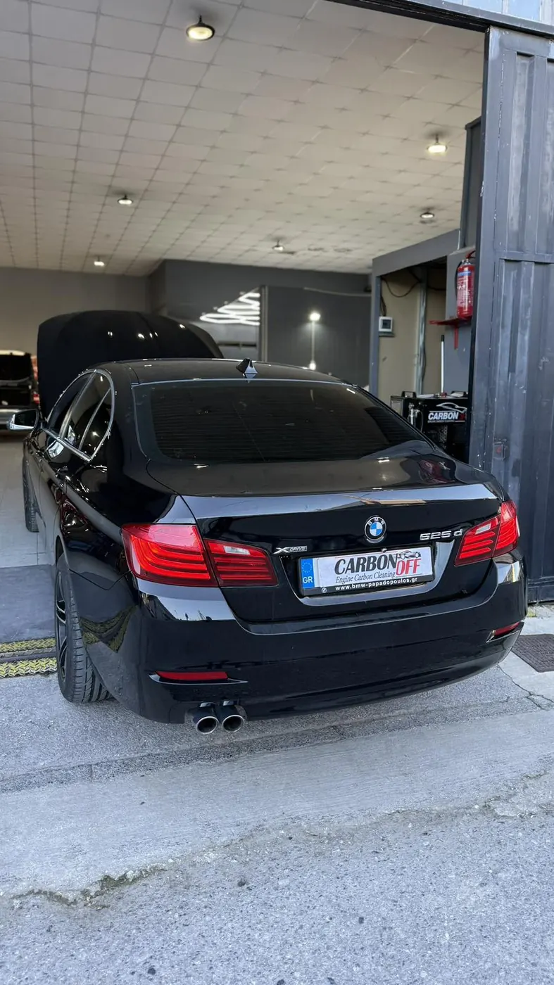 BMW 525d στο πιστοποιημένο σημείο CarbonOff του Βόλου