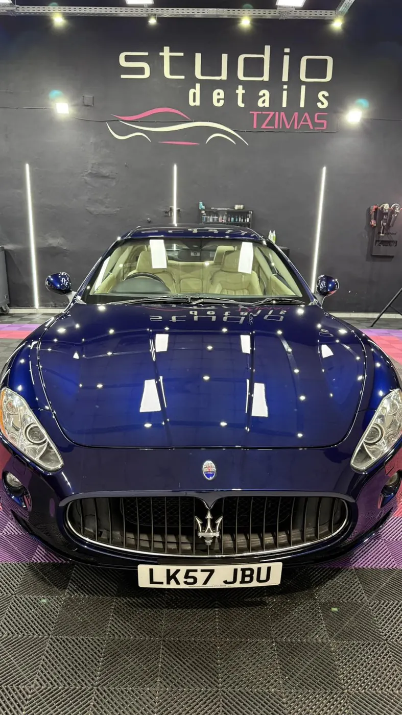 Maserati GranTurismo μετά από κέρωμα στο Studio Details Tzimas